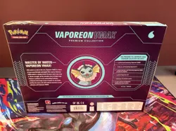 Pokemon TCG Vaporeon VMAX Premium Collection Box Evolving Skies - New Sealed - Image 3