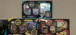 Pokemon TCG Jolteon/Vaporeon/Flareon VMAX Premium Collection Boxes SEALED Set - Image 1