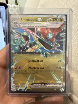 Pokemon TCG Dragapult EX Sv06: Twilight Masquerade Holo Double Rare Card 130/167 - Image 4