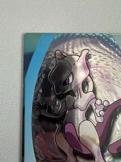 MEWTWO--JAPANESE MEIJI EMBOSSED PROMO FOIL POKEMON CARD - Image 3