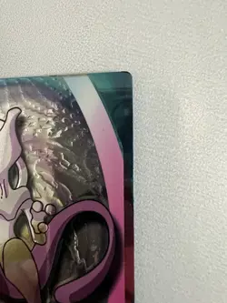 MEWTWO--JAPANESE MEIJI EMBOSSED PROMO FOIL POKEMON CARD - Image 4