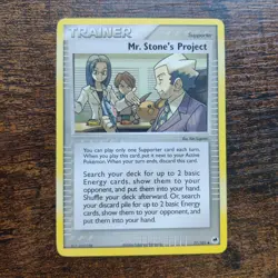 Mr Stone's Project 77/101 - LP EX Dragon Frontiers - Pokemon 2006 TCG Card - Image 1