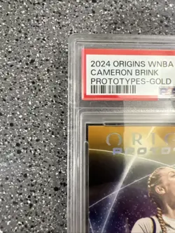 2024 Panini Origins WNBA - Cameron Brink PSA 7 Gold 9/10 (RC) - Image 5