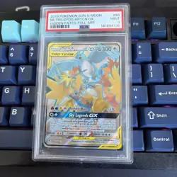Pokemon TCG Moltres & Zapdos & Articuno Tag Team GX Hidden Fates 66/68 - Image 1