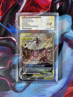 Espeon & Deoxys Sm240 Black Star Promo Ace 9 Mint Tag Team Powers Collection - Image 1