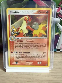Blaziken 3/109 EX Battle Stadium Holo Rare Pokemon TCG - NM - Image 1