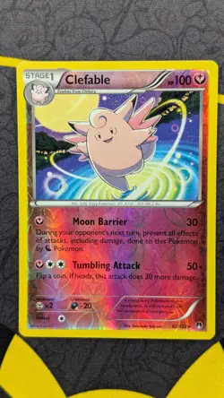 Clefable NM 82/122 Reverse Holo - BKP - Pokemon TCG - Image 1