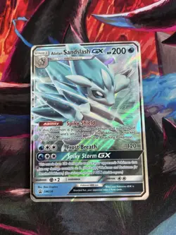 The Pokemon Company Alolan Sandslash GX SM236 Holo Promo SM 200HP English - Image 1