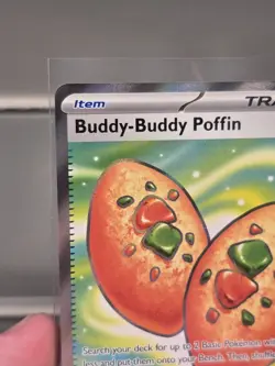 Pokemon TCG Buddy-Buddy Poffin Full Art 167/132 Mega Evolution NM - Image 2