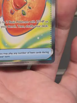 Pokemon TCG Buddy-Buddy Poffin Full Art 167/132 Mega Evolution NM - Image 4