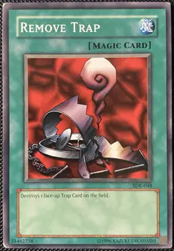 Remove Trap SDK-048 Starter Deck: Kaiba Unlimited - Yugioh Card - Image 1