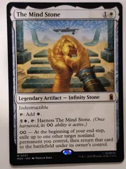 The Mind Stone #21 Marvel Super Heroes MTG Magic the Gathering NM/M - Image 1