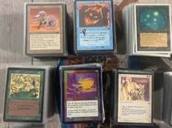 MTG Magic Vintage 60 Card Grab Bags Alpha Beta Unlimited Revised Arabian Nights - Image 2
