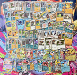 Pokemon Promo Cards - TCG BULK JOB LOT of 230 NM+ Sleeved BSP & Cosmo Cards - Image 1