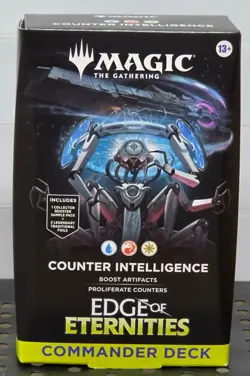 Magic The Gathering Commander Deck - Edge Of Eternities - Counter Intelligence - Image 1