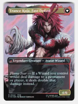 KUJA, GENOME SORCERER (BORDERLESS) (SURGE FOIL) 544 - MTG - CORNELIUS NM/M - Image 2