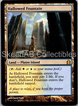 MTG SkeenAB Hallowed Fountain Return to Ravnica NM - Image 1