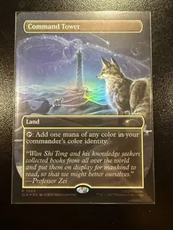 Command Tower (7063) (Rainbow Foil) Secret Lair Drop Foil - Image 1