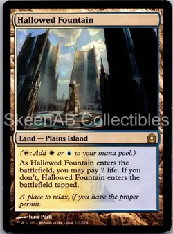 MTG SkeenAB Hallowed Fountain Return to Ravnica MP - Image 1