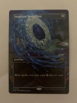Sapphire Medallion (Borderless) Modern Horizons 3 Regular - Image 1