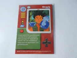 Brock TV4 Topps Blue Logo Pokemon Card LP - Image 2