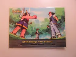 EP4 Challenge of the Samurai Topps Pokemon Card LP - Image 1