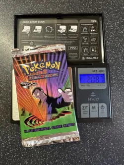 Pokemon - Gym Challenge Booster Pack - 20.87g HeavyU Giovanni Art - New / Sealed - Image 1