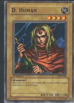 D. Human SDK-030 Starter Deck: Kaiba Yu-Gi-Oh 1st Edition LP - Image 1