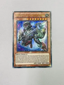 Berserkion The Electromagna Warrior SDMY-EN004 Yu-Gi-Oh Structure Deck Yugi Muto - Image 1