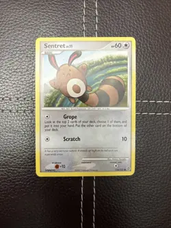 Pokemon TCG - Sentret - 104/132 - Secret Wonders - MP/LP Common (2007) - Image 1