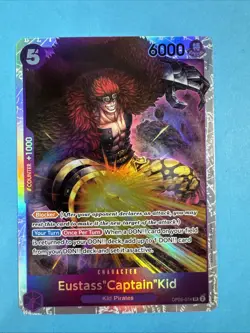 Eustass "Captain" Kid -SR OP05-074 Foil Awakening Of The New Era One Piece TCG - Image 1