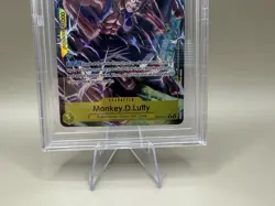 PSA 10 💎 Gem MINT - Monkey D. Luffy #111 Alt Art - One Piece OP10-Royal Blood - Image 3