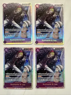 One Piece Rosinante & Law (EB04-038) SR Playset The Azure Sea's Seven OP14-EB04 - Image 1