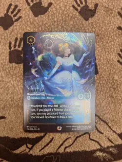 Disney Lorcana Cinderella Dream Come True Enchanted 236/204 Whispers in the Well - Image 1