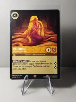 Carte LORCANA FR - Chapitre 1 18/204 Raiponce - Legendaire non Foil Neuf - Image 1