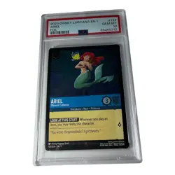 Disney Lorcana EN 1 The First Chapter Ariel - Whoseit Collector #137 FOIL PSA 10 - Image 1