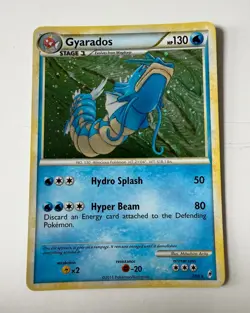 Pokemon TCG Gyarados 7/95 Call of legends Rare Regular ENG LP - Image 1