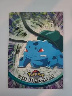 German Topps 1999 Bulbasaur #1 Pokemon Trading Card T.V. Animation Edition - Image 1