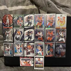Bo Nix 20 Card Lot, Panini/Topps Denver Broncos Inserts/Parallel 2024/2025 - Image 1