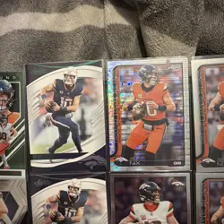 Bo Nix 20 Card Lot, Panini/Topps Denver Broncos Inserts/Parallel 2024/2025 - Image 3