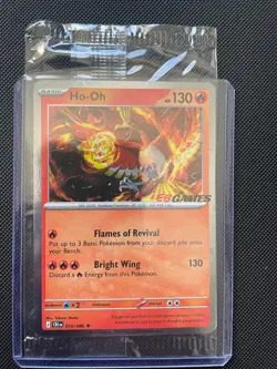 Ho-Oh EBGames Sealed Promo 010/086 Pokemon Chaos Rising English - Image 1