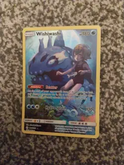 Pokemon TCG Wishiwashi Cosmic Eclipse 240/236 Holo Secret Rare - Image 1