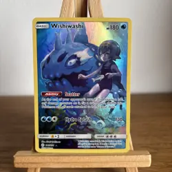 Pokemon TCG Wishiwashi Cosmic Eclipse 240/236 Holo Secret Rare - Image 1