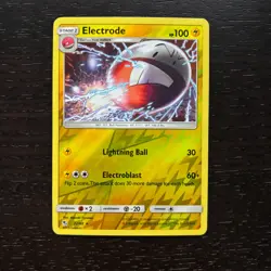 Electrode 22/68 Pokemon Hidden Fates Sun & Moon Reverse Holo Rare Card NM - Image 1