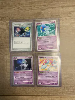 Pokemon TCG Uxie, Mesprit, Azelf Collectible Card Set, Black Star - Image 1