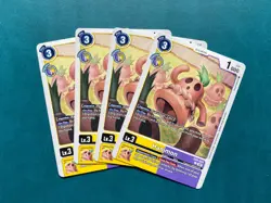 Hanimon EX9-024 Playset Versus Monsters Digimon Card Game x4 - Image 1