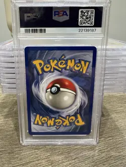 Pokemon Snorlax Jungle Holo Card 11/64 Unlimited Holo Rare, First Edition PSA 8 - Image 3