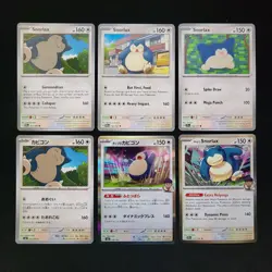 Pokemon Snorlax x8 Card Lot Bundle - Image 1