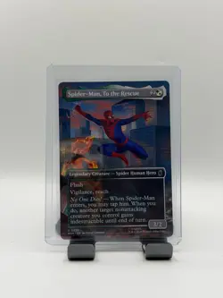 MTG, Spider-Man, To the Rescue $3 ORDER MIN (Borderless) Marvel Super Heroes Reg - Image 1