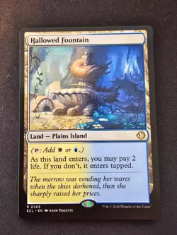 Hallowed Fountain 265 - Lorwyn Eclipsed - Magic: The Gathering - (NM) - Image 1